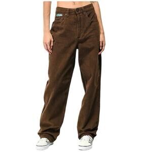 Empyre Women’s Tori Corduroy Skate Pants Dark Brown Size 9